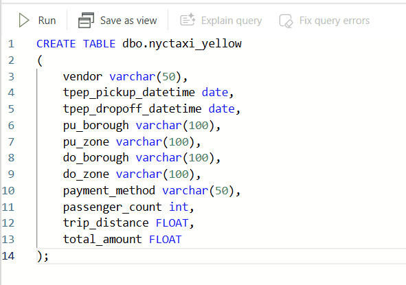 Cleaning & transformation — stored procedures & Dataflow Gen2 — 1